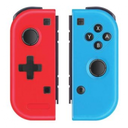 Manettes rouge et bleu
