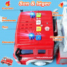 Camion de pompier XXL rouge jouet enfant